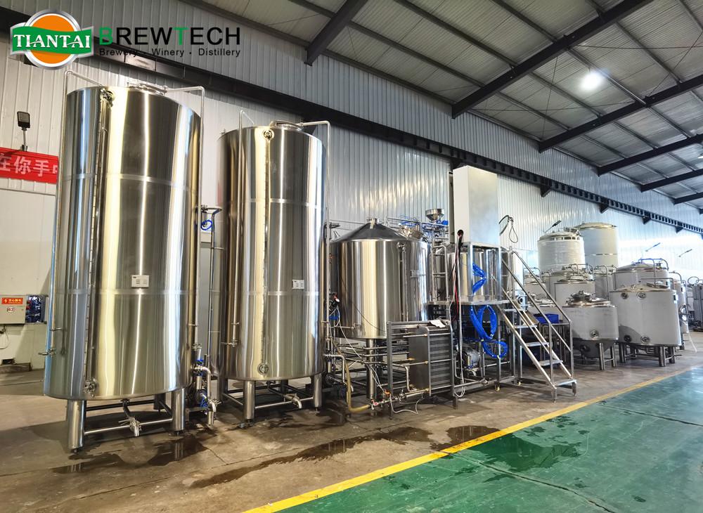 Installation of 2500L Brewery Equipment by Das Cm Solut