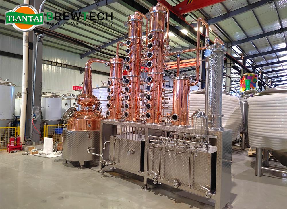 Combining Distillery and Beer Brewing Equipment
