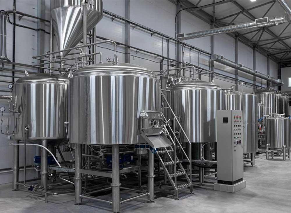  wort whirlpooling, hot solidification separation, TIANTAI beer equipment, wort whirlpool tank, brewhouse vessel, brewery beer brewing system