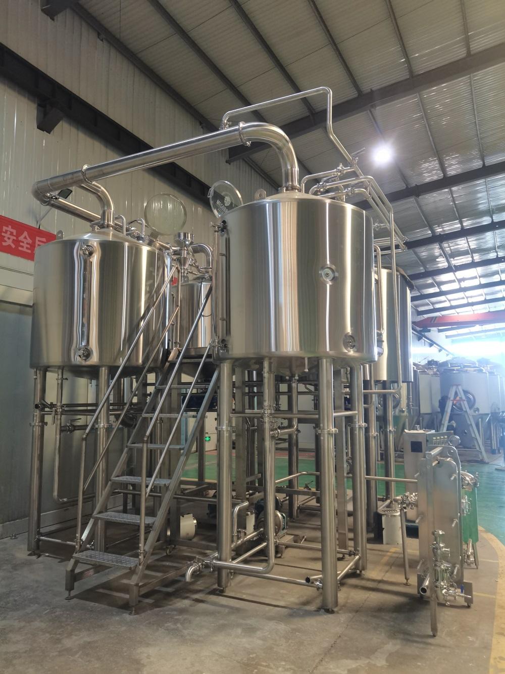 1000L brewhouse 4-vessel, brew system, microbrewery, Tiantai beer equipment, beer making machine, craft beer brewing machinery, beer fermenter, brite tank, beer fermentation tank