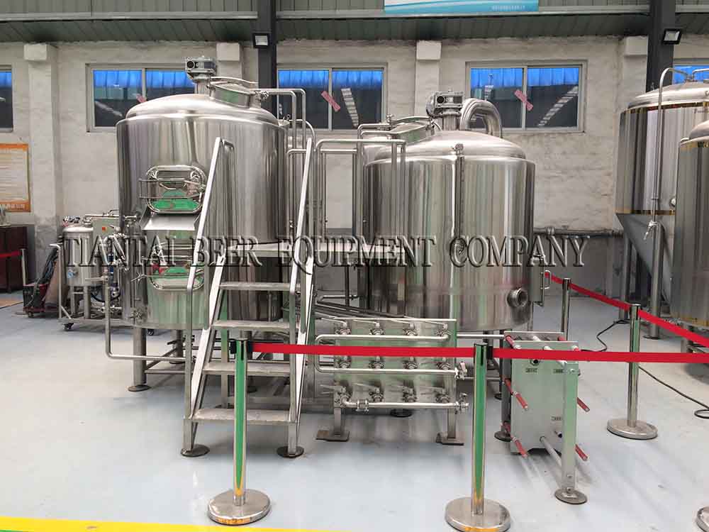 <b>800L USA direct fire heating beer brewery system</b>