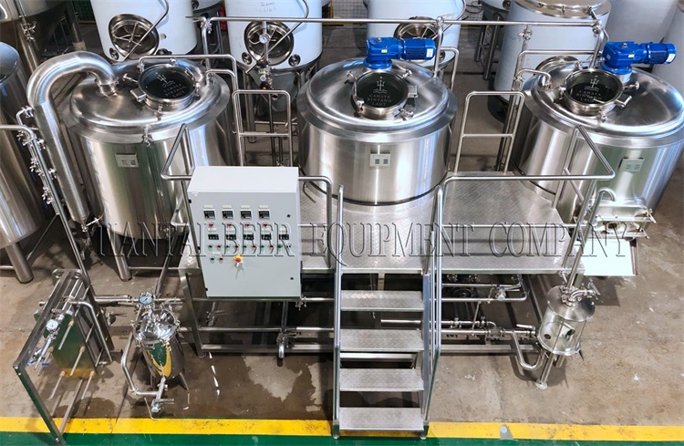 <b>Finished 1000L Three Vessel Brewhouse Testing Successfully</b>