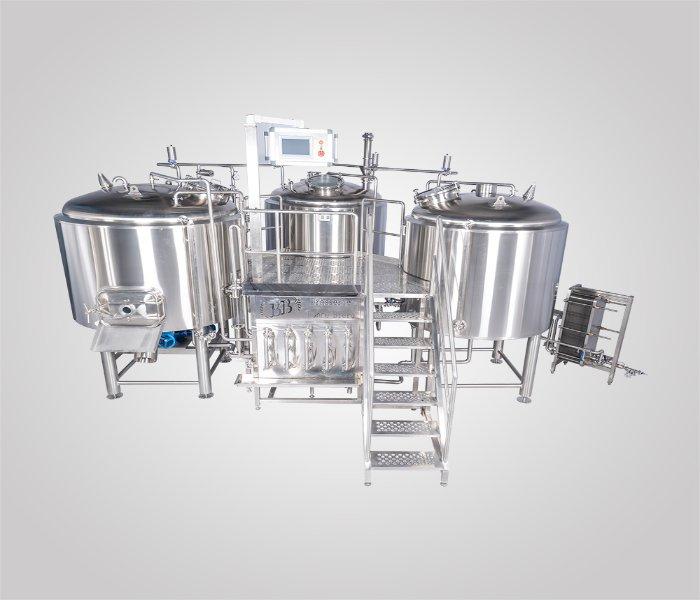<b>20HL Stainless Steel 3-vessels Brewhouse</b>