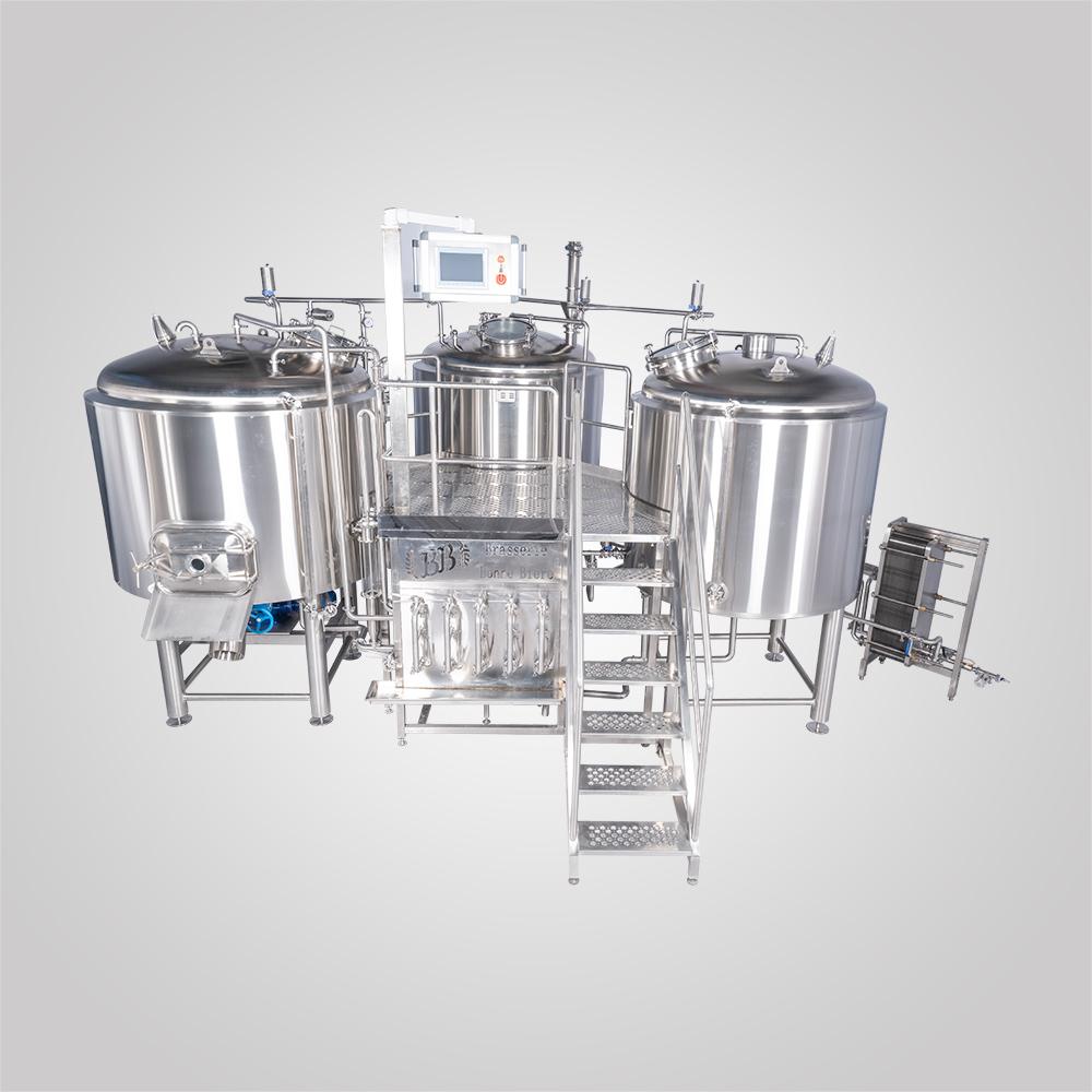 <b>2000L 3-vessels Brewhouse for Sale</b>