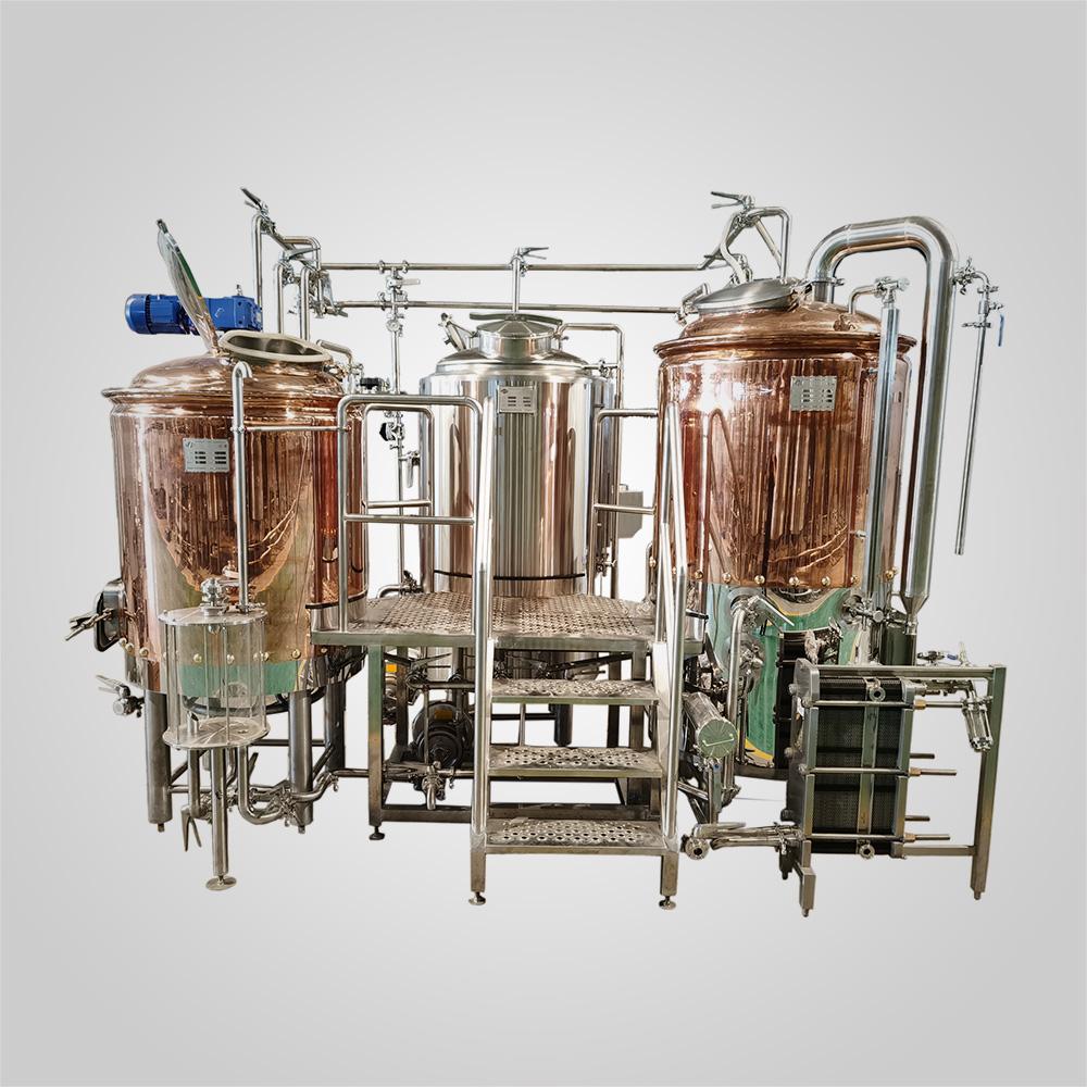 <b>4HL 2-vessels Copper Brewhouse</b>
