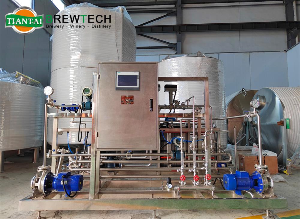 Tiantai: Innovating with High Concentration Dilution Deoxidizing Water System in Beer Brewery Equipme