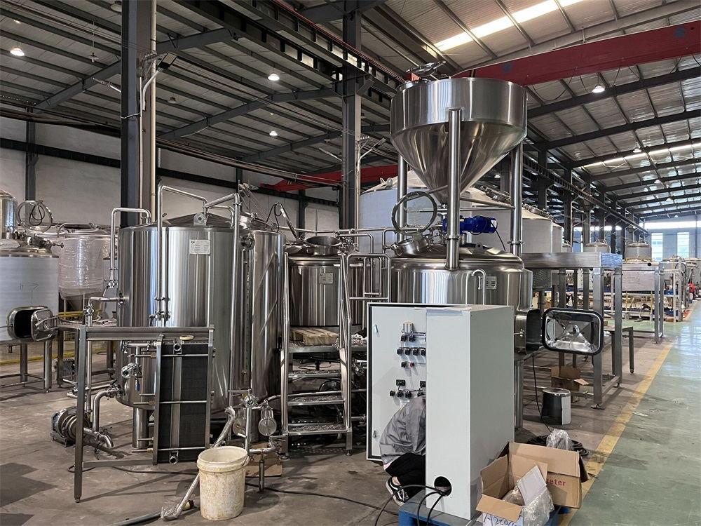  10HL Brewhouse, microbrewery system, Tiantai, beer equipment, brewery equipment, brewhouse vessel, beer making machine, brewery machinery, beer brewing plant