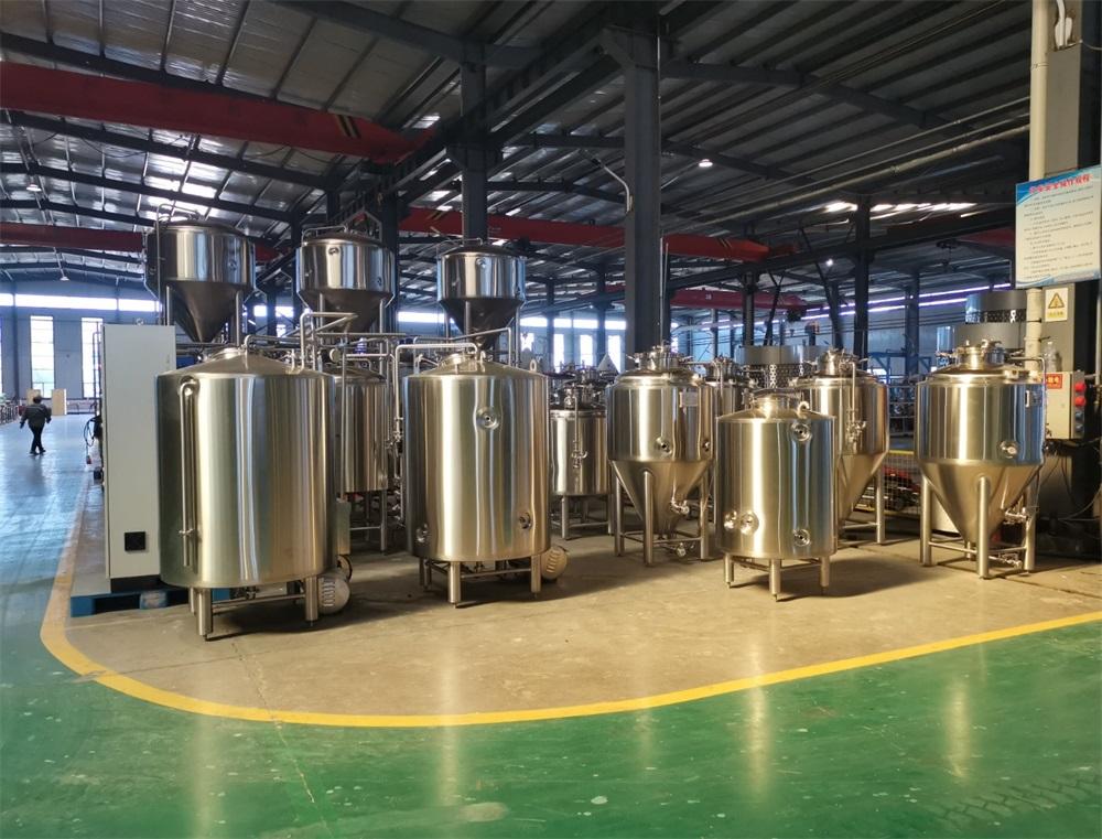 Nano brewery system, 300L brewhouse, beer brewing system, brewhouse vessel, brewery equipment, Tiantai Beer Equipment