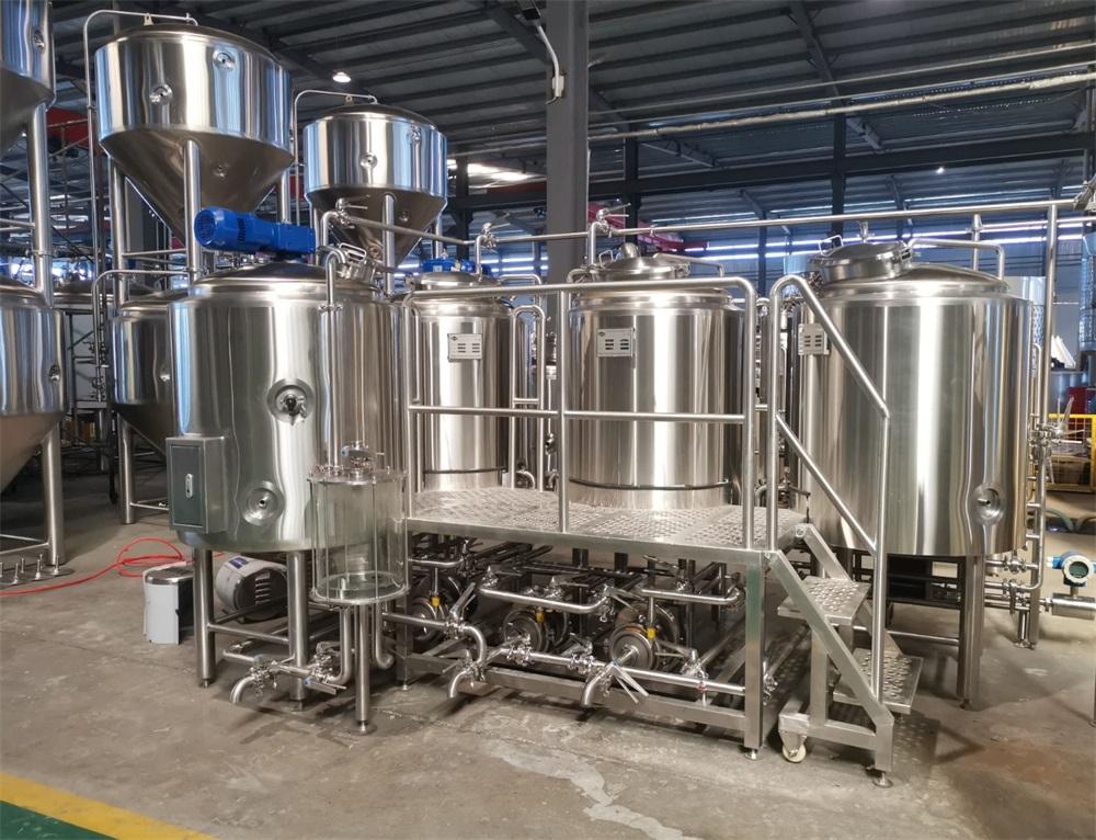 Why choose Nano brewery system 300L brewhouse with 4-ve