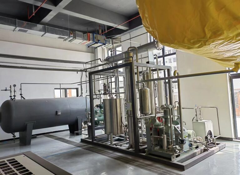 Système de récupération de CO2 de 200kg/h